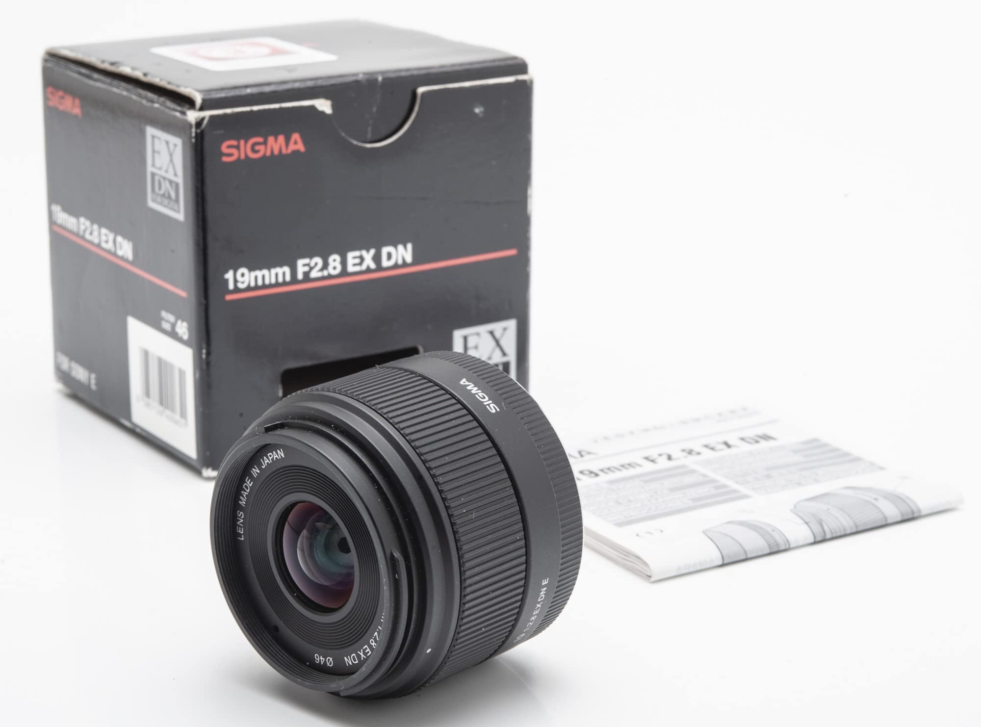 Amazon.com : Sigma 19mm F2.8 EX DN Lens for Sony E Mount 440965