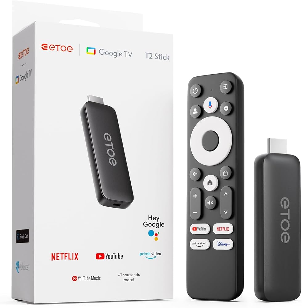 Amazon | ETOE Google TV 搭載ストリーミングデバイス｜Netflix認定