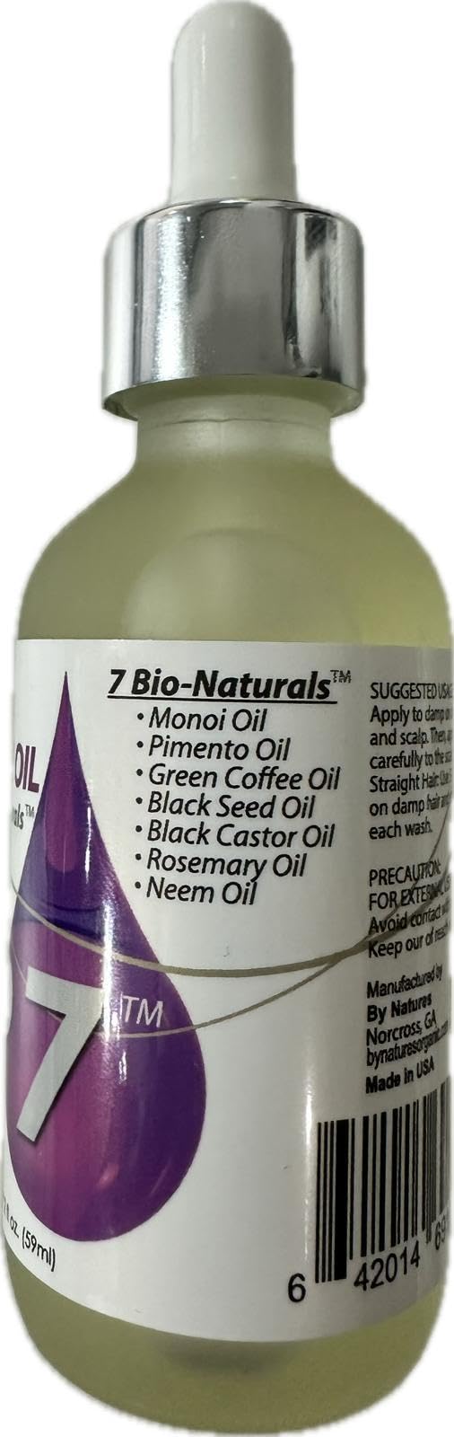 Amazon.com: By Natures Bio 7 Hair Growth Oil 2 Oz (3 pack