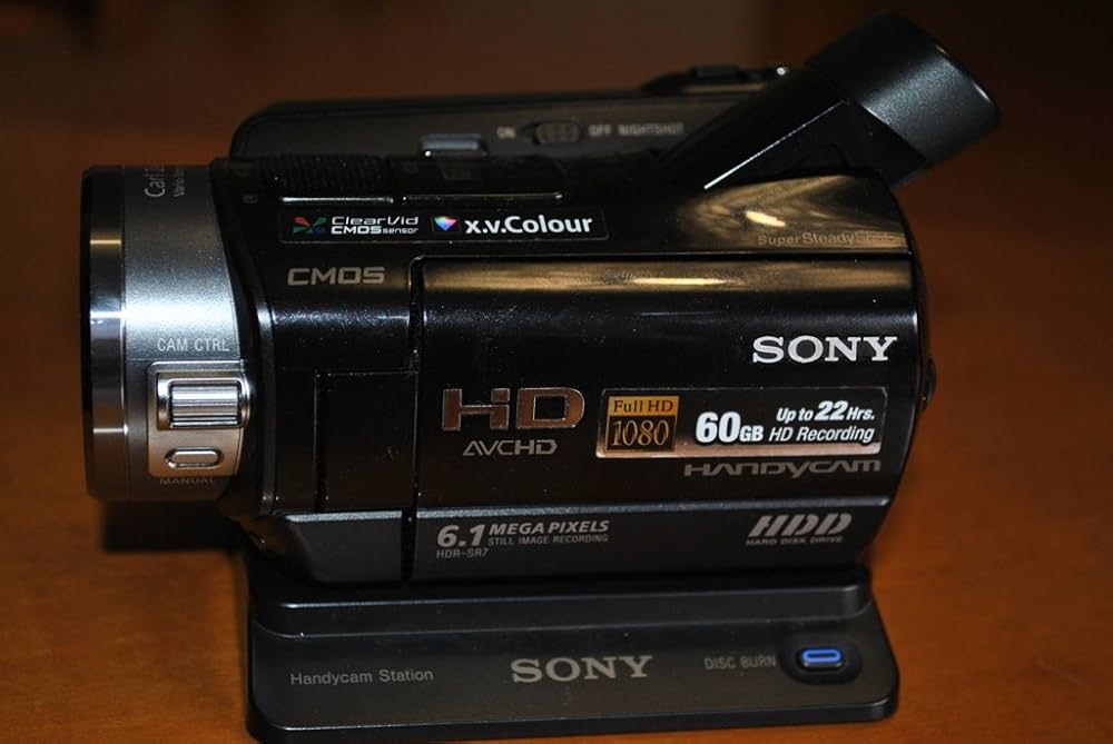 Sony HDR-SR7 HD Camcorder - Hard Drive - 60GB - 10x Optical Zoom