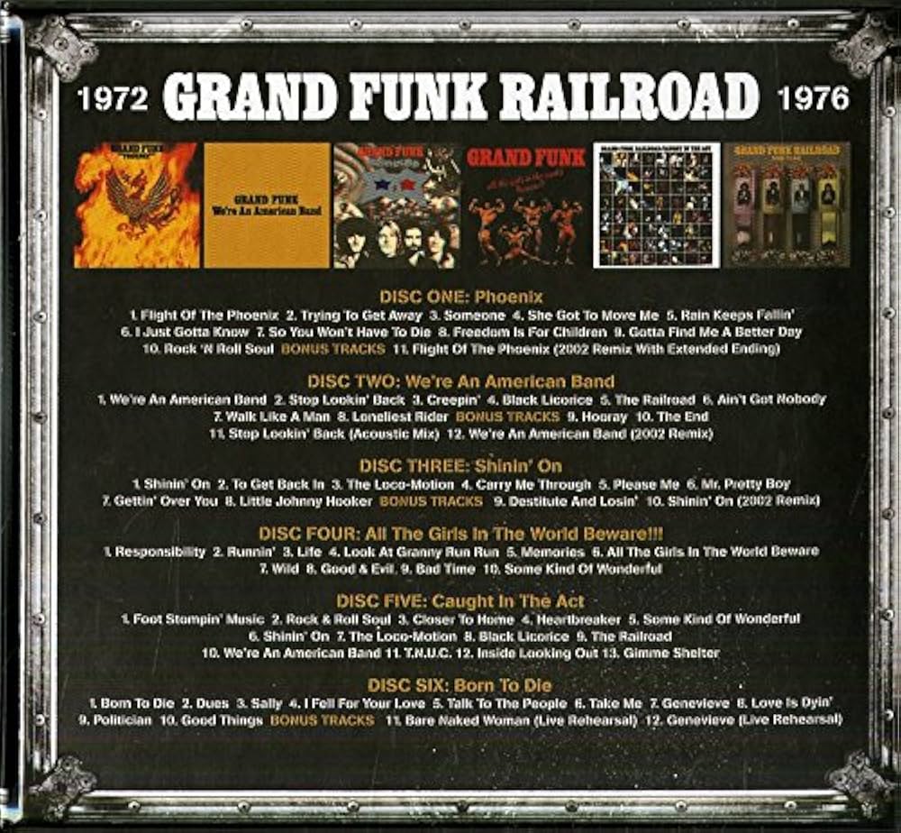 GRAND FUNK RAILROAD - Trunk Of Funk Vol 2 - Amazon.com Music