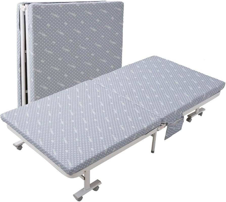 Amazon.co.jp: エムール ベッド 折りたたみベッド セミシングル ハイ