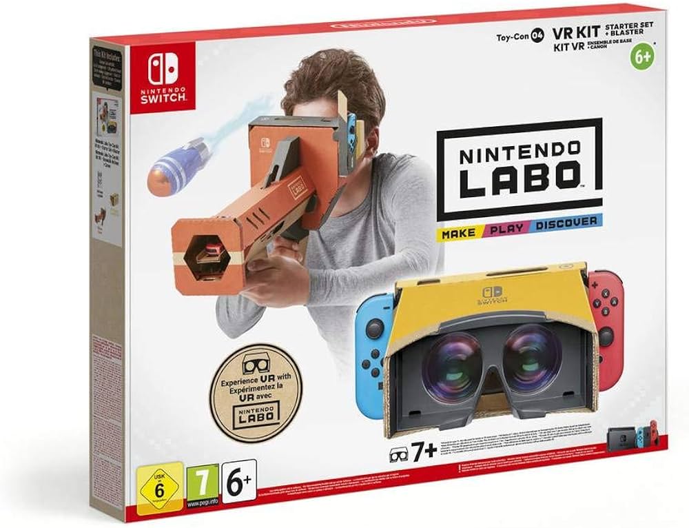 Amazon.com: Nintendo Labo: VR Kit Starter Set NSW Switch) : Video