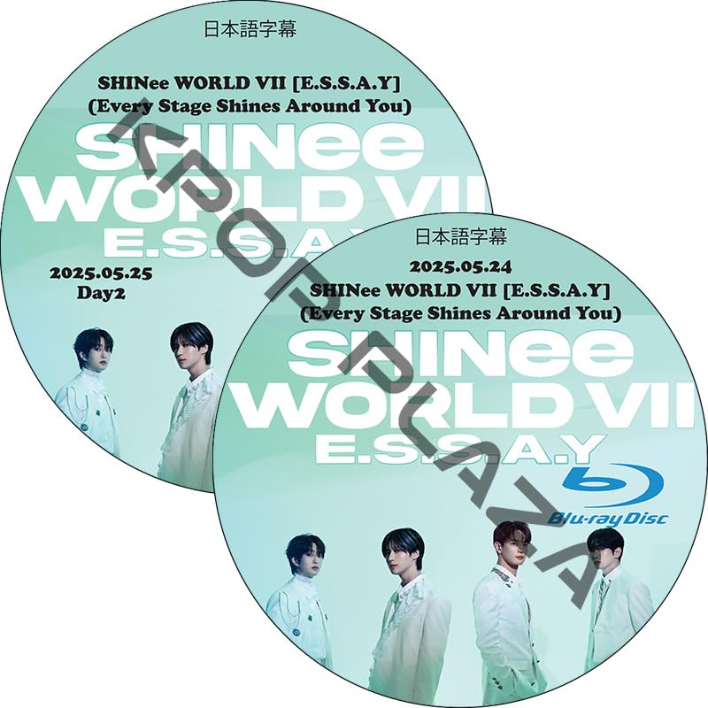 Amazon.co.jp: SHINee DVD [Blu-ray] WORLD VII [E.S.S.A.Y] (Every
