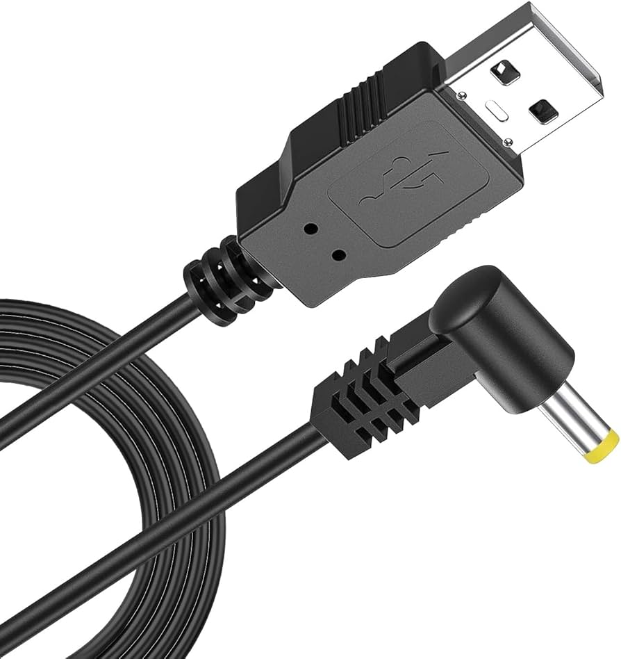 Amazon.co.jp: PSP充電器 PSP充電ケーブル 1m USB to DC4.0/1.7mm