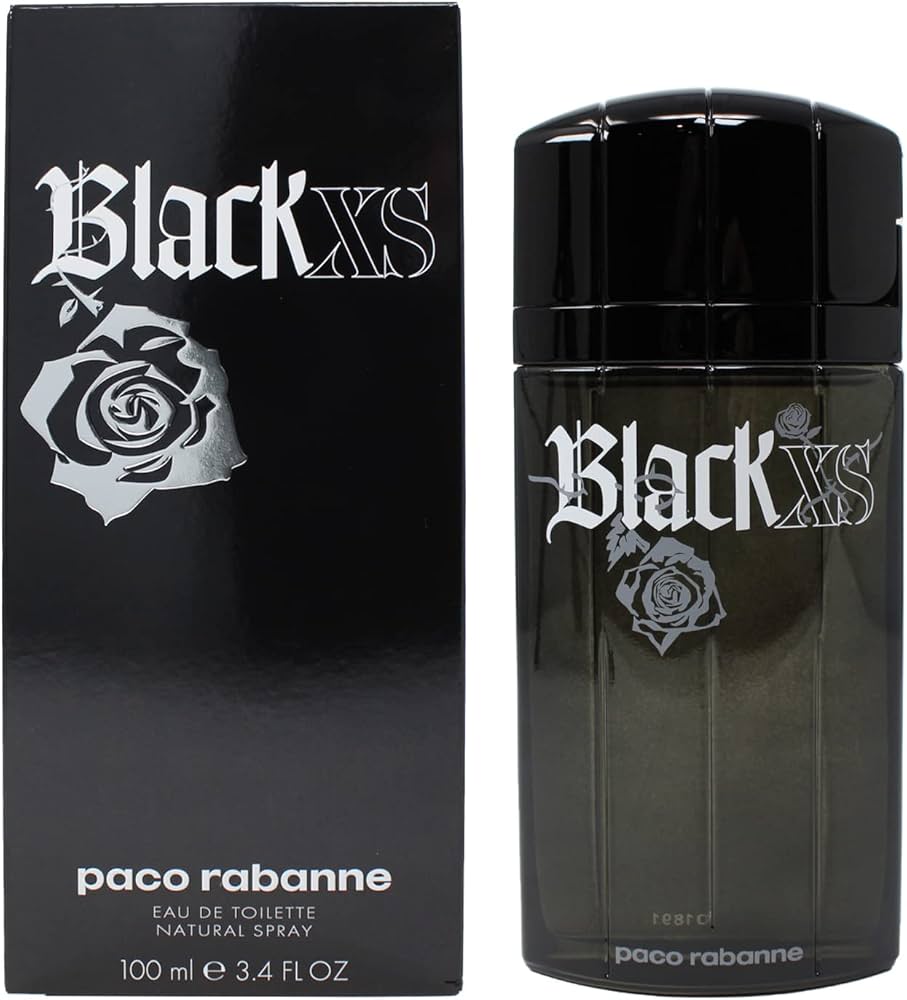 Amazon.com : Black XS by Paco Rabanne for Men 3.4 oz Eau de