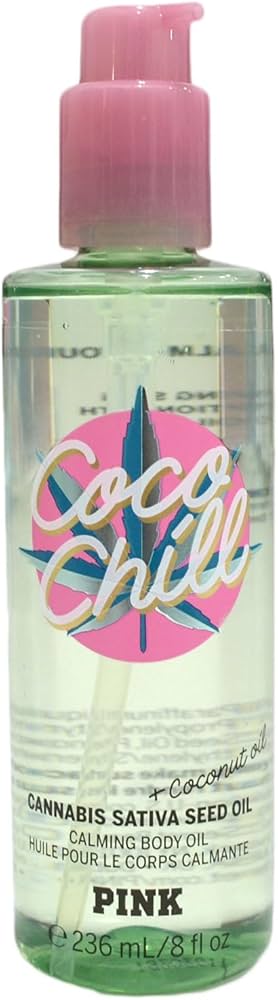 Amazon.com : Victoria's Secret Pink Coco Chill Calming Body Oil 8