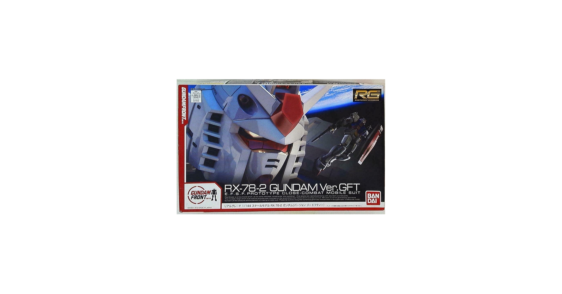 Amazon.com: Gundam Front Tokyo Limited RG 1/144 RX-78-2 Gundam Ver