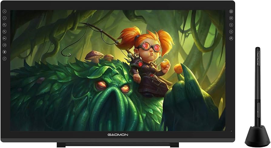 GAOMON PD2200 21,5 Pulgadas Tableta Gráfica con Pantalla, 130