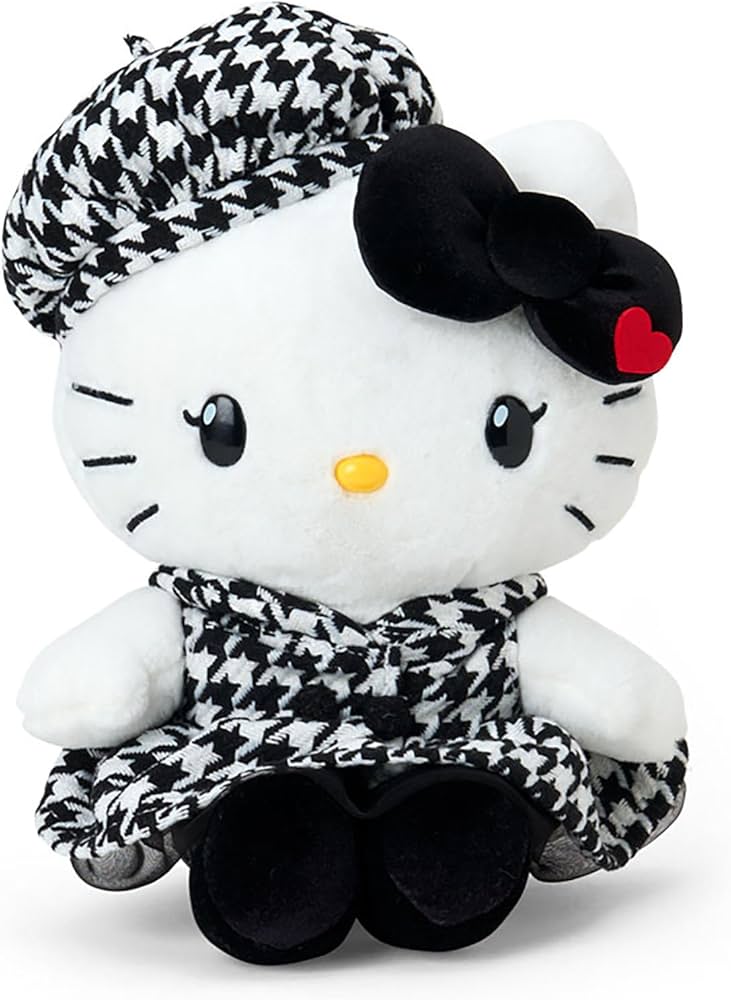 Amazon.co.jp: サンリオ(SANRIO) ぬいぐるみ（モノクロガーリーふたご