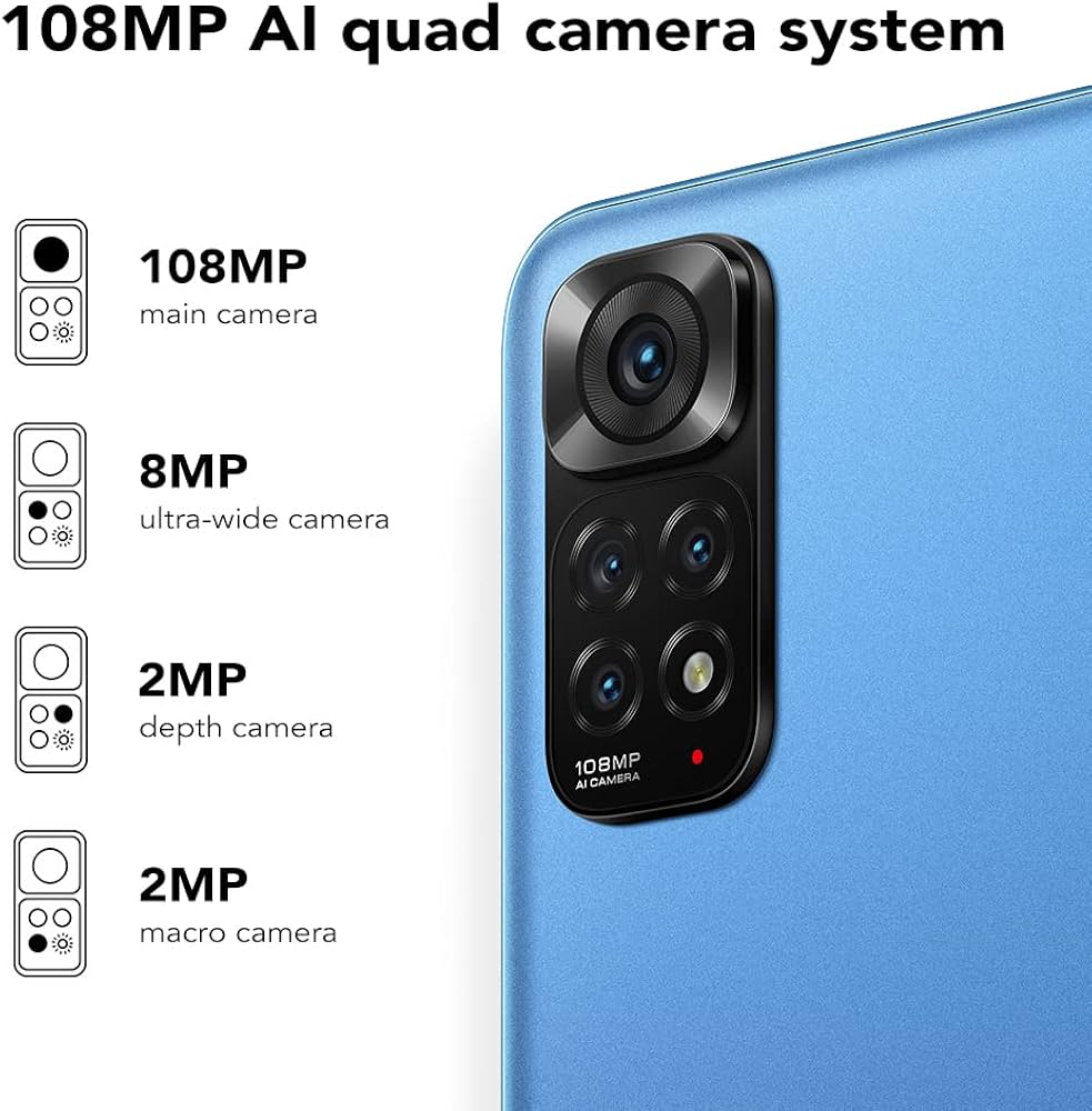 Xiaomi Redmi Note 11s - Smartphone 64GB, 6GB RAM, Dual Sim