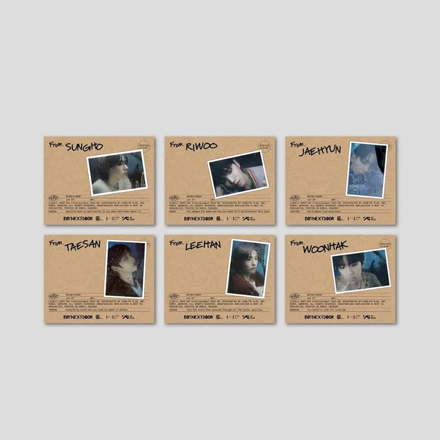 Amazon.co.jp: ボーイネクストドア BOYNEXTDOOR - 1st EP WHY Letter