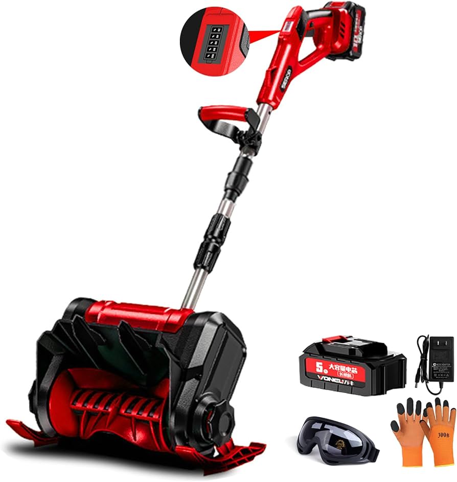 Amazon.co.jp: 電動除雪機 雪かき 除雪スコップ 2000mAhバッテリー