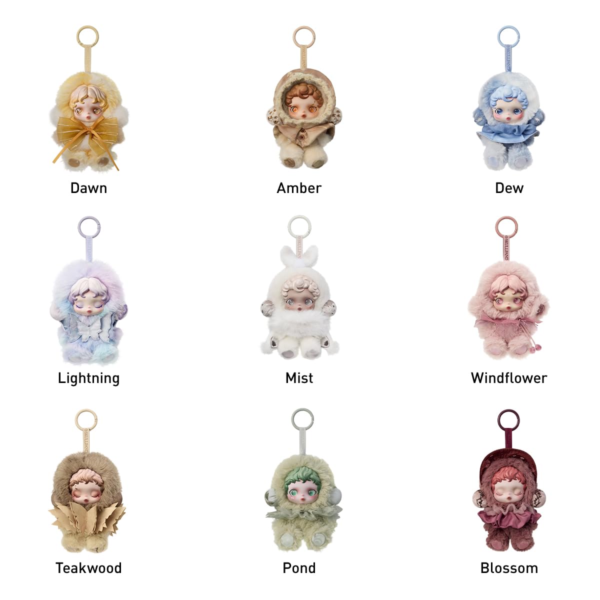 Amazon | POP MART SKULLPANDA L'impressionnisme シリーズぬいぐるみ