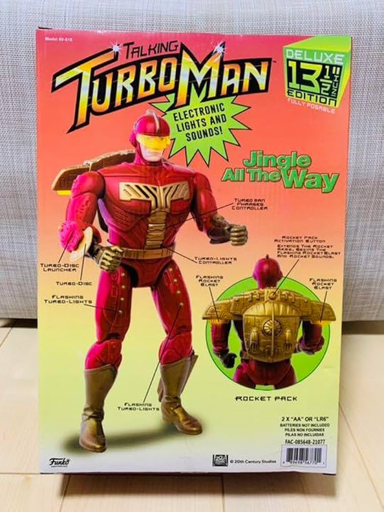 Amazon.co.jp: ジングルオールザウェイ ターボマン人形 : おもちゃ
