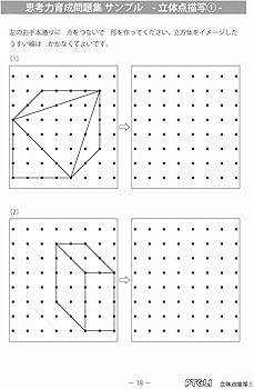 思考力育成問題集03立体点描写1 (ピグマリオン|PYGLIシリーズ|中学校