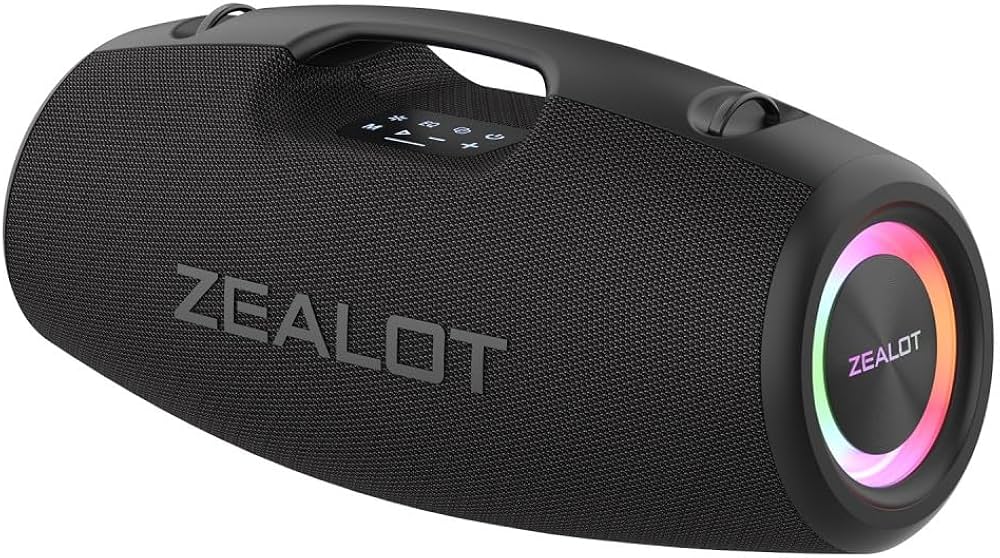ZEALOT S78 100W Bluetooth Speakers, DSP Technology 4HORNS, Outdoor