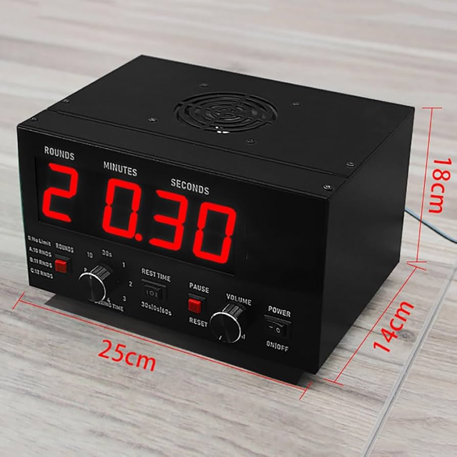 Amazon.co.jp: デジタルボクシングインターバルタイマーパーソナル