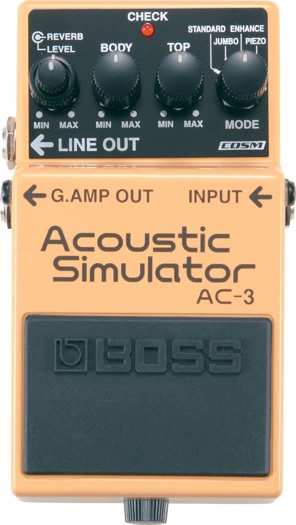 Amazon | BOSS Acoustic Simulator AC-3 | アコースティックギター