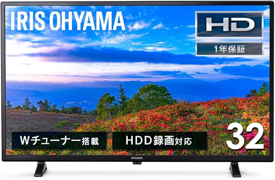 Amazon | アイリスオーヤマ 32V型 2K液晶テレビ LT-32E320B ブラック
