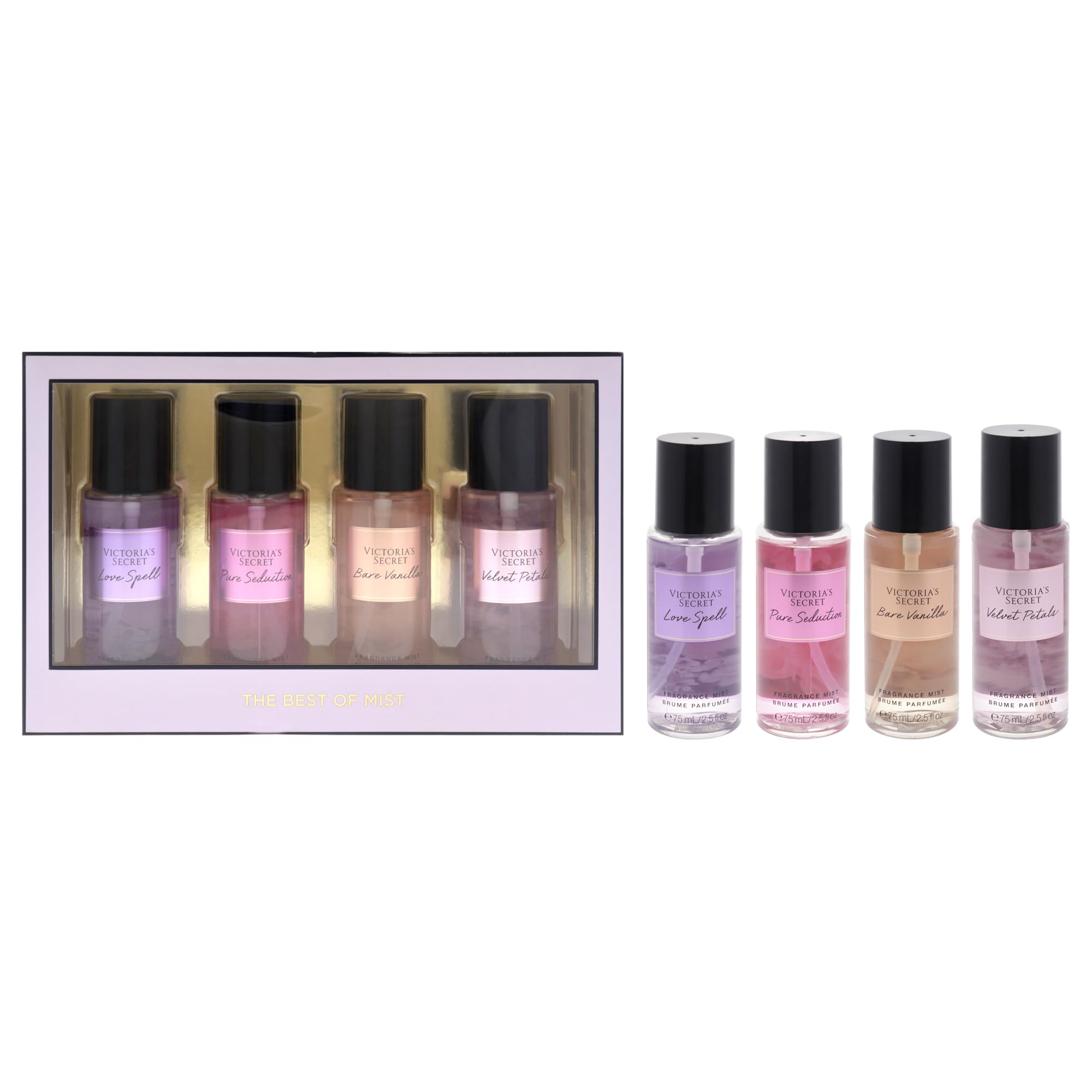 Amazon.com: Victorias Secret The Best of Mist Set for Women - 4 Pc