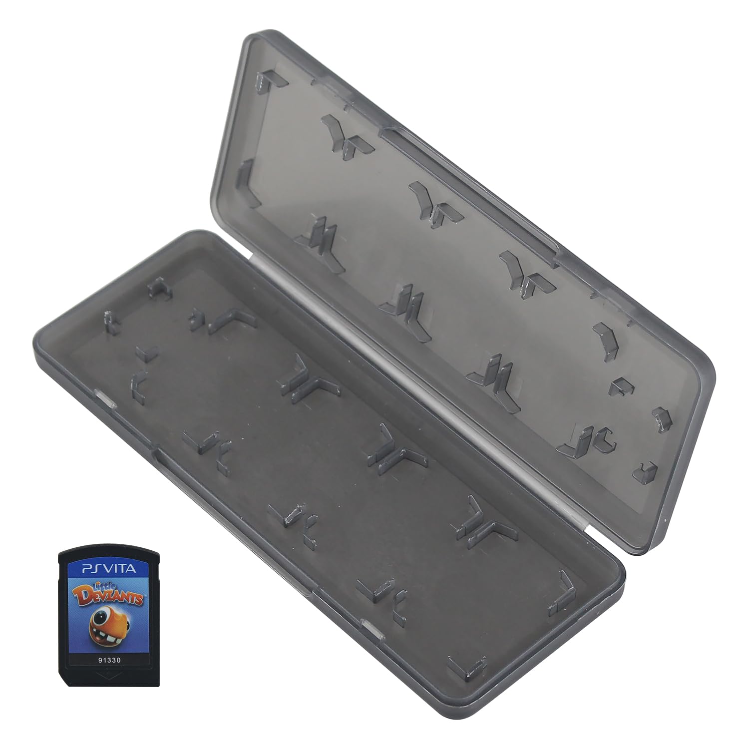 Amazon | OSTENT 収納ボックス 10in1 ゲームメモリーカードホルダー