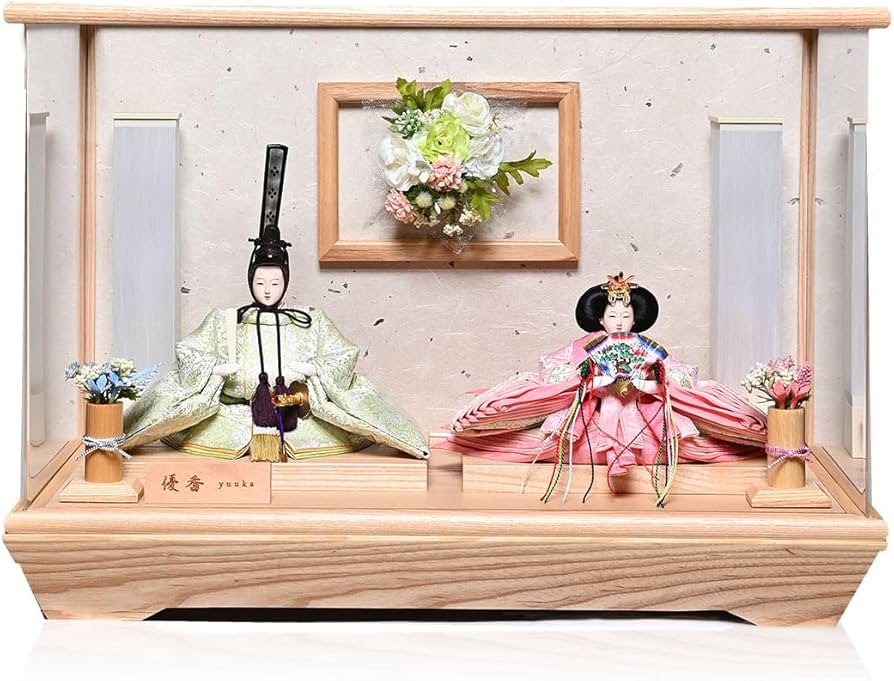 Amazon | 【雛人形 五人飾】【雛人形】京十番親王：詩乃雛：平安優香作