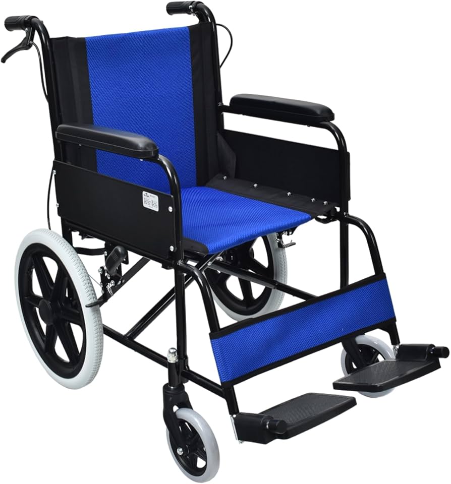 Amazon | Fkstyle【車に乗せるのもラクラク】 車椅子 折りたたみ 軽量