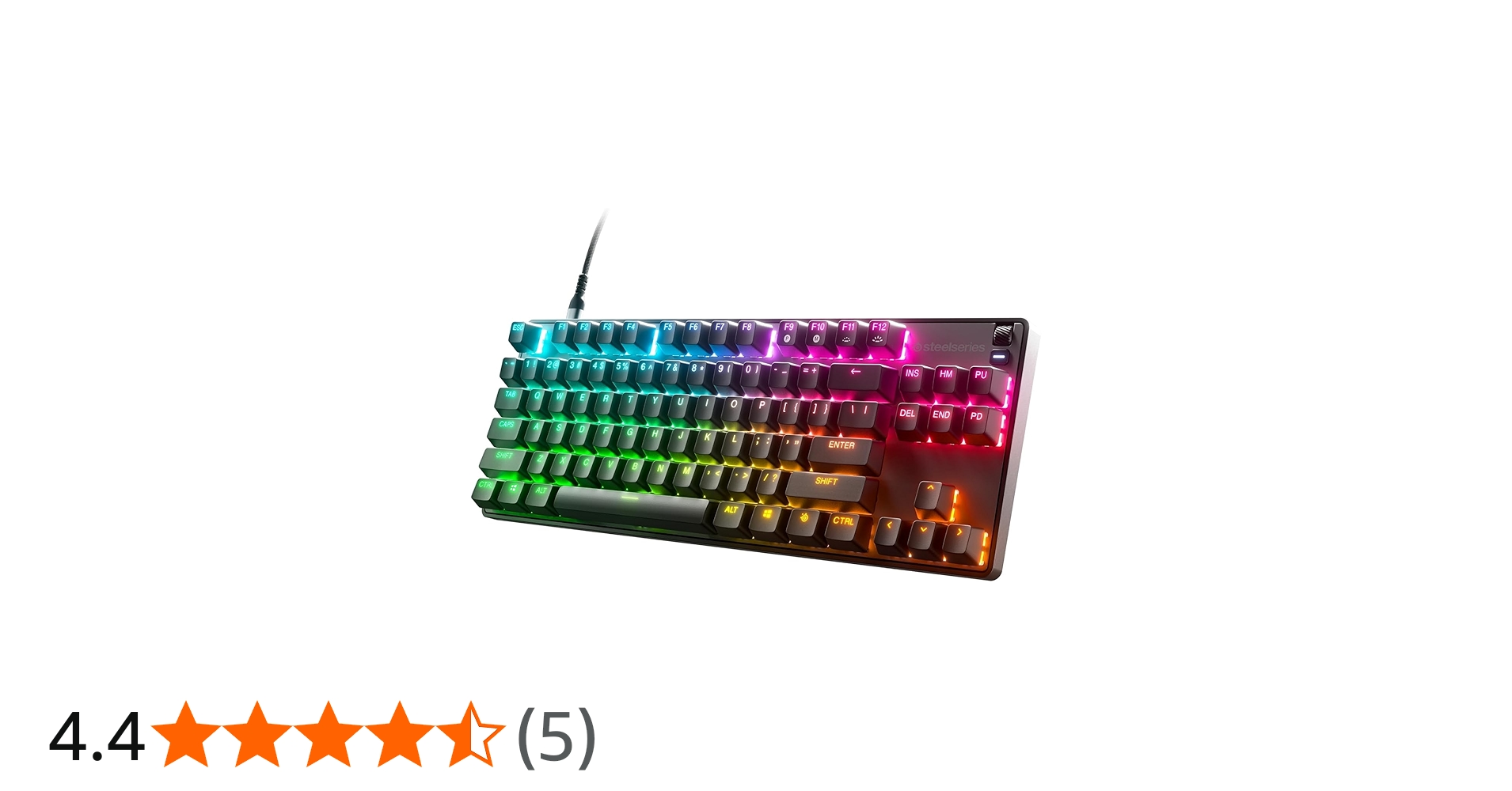 Amazon.co.jp: SteelSeries ゲーミングキーボード テンキーレス Apex 9