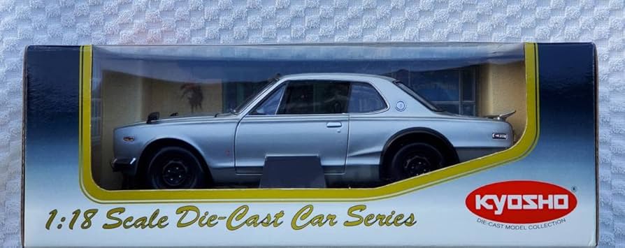 Amazon | 京商 1/18 日産 スカイライン ハコスカ GT-R 鉄チン ミニカー