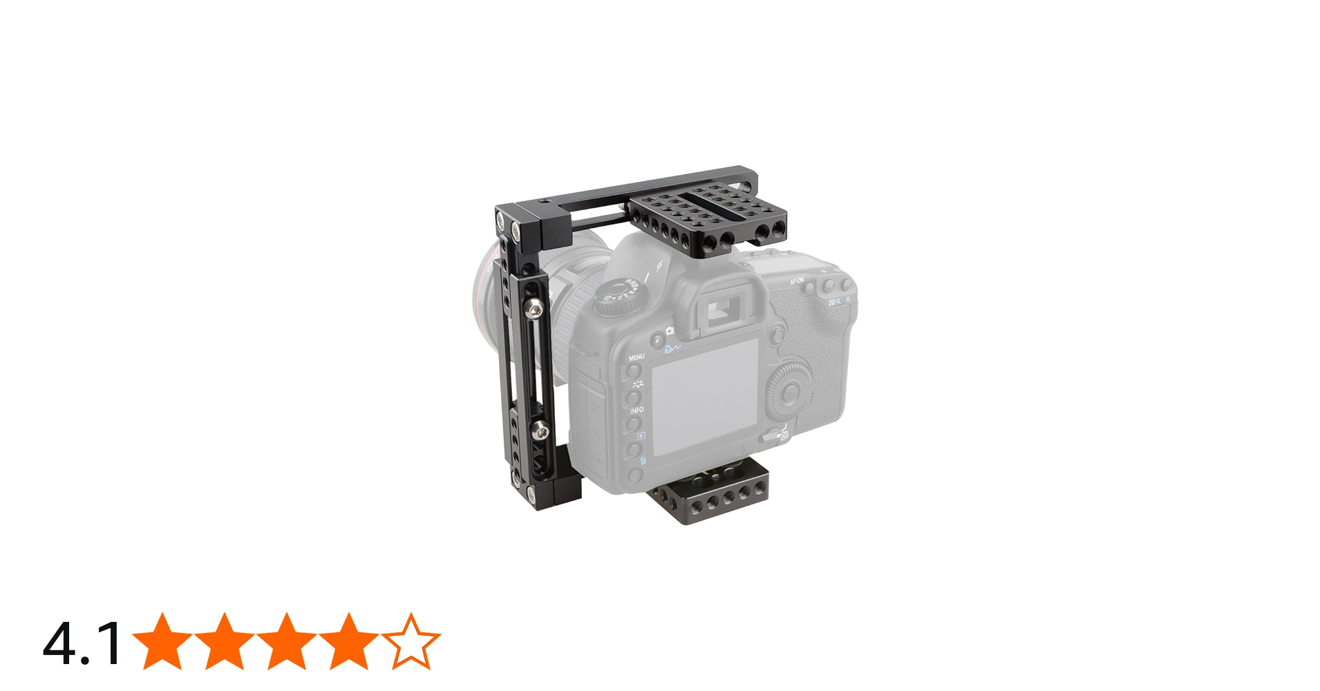 Amazon | CAMVATE 左手と右手両用のカメラケージ 汎用C字型ケージ 1/4