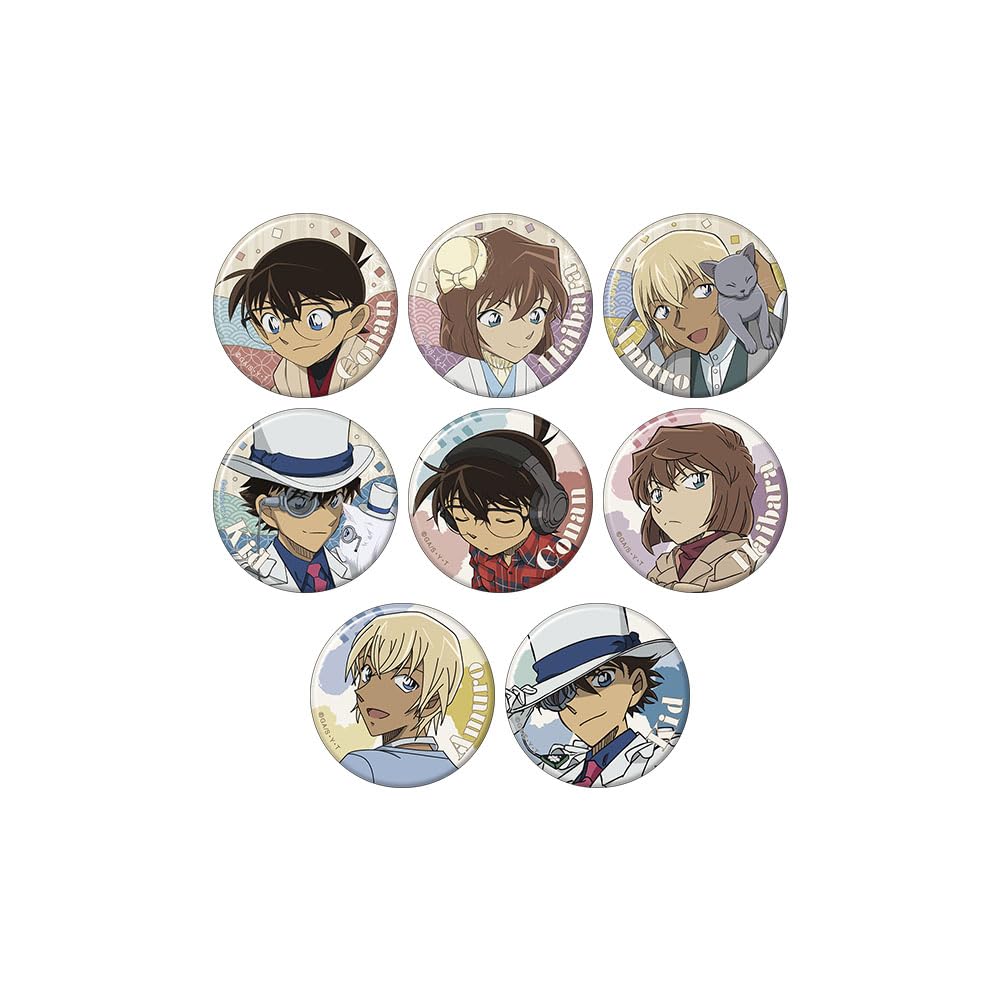 Amazon.co.jp: 名探偵コナン[アニメ版] キャラバッジコレクション 9個