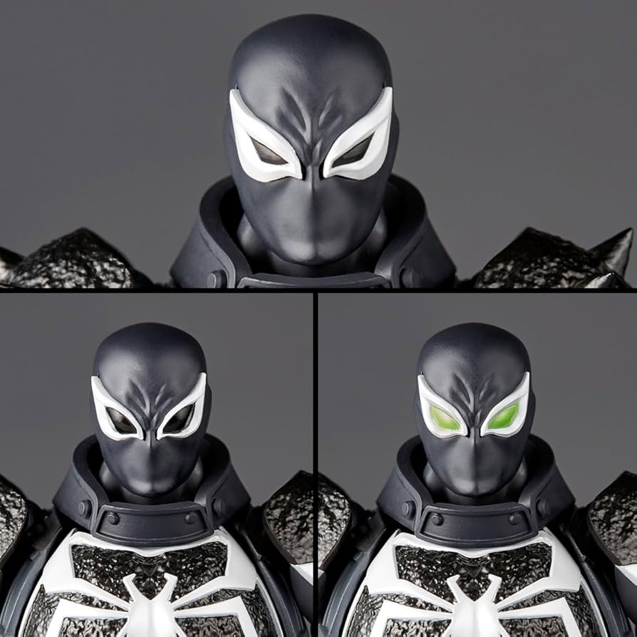 Amazon.com: Kaiyodo Revoltech Amazing Yamaguchi Agent Venom Total