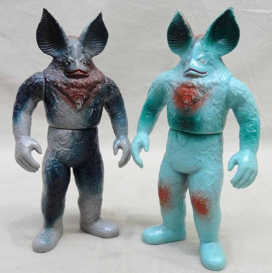 Amazon | ウルトラ怪獣ソフビ イカルス星人 旧金型 2色セット