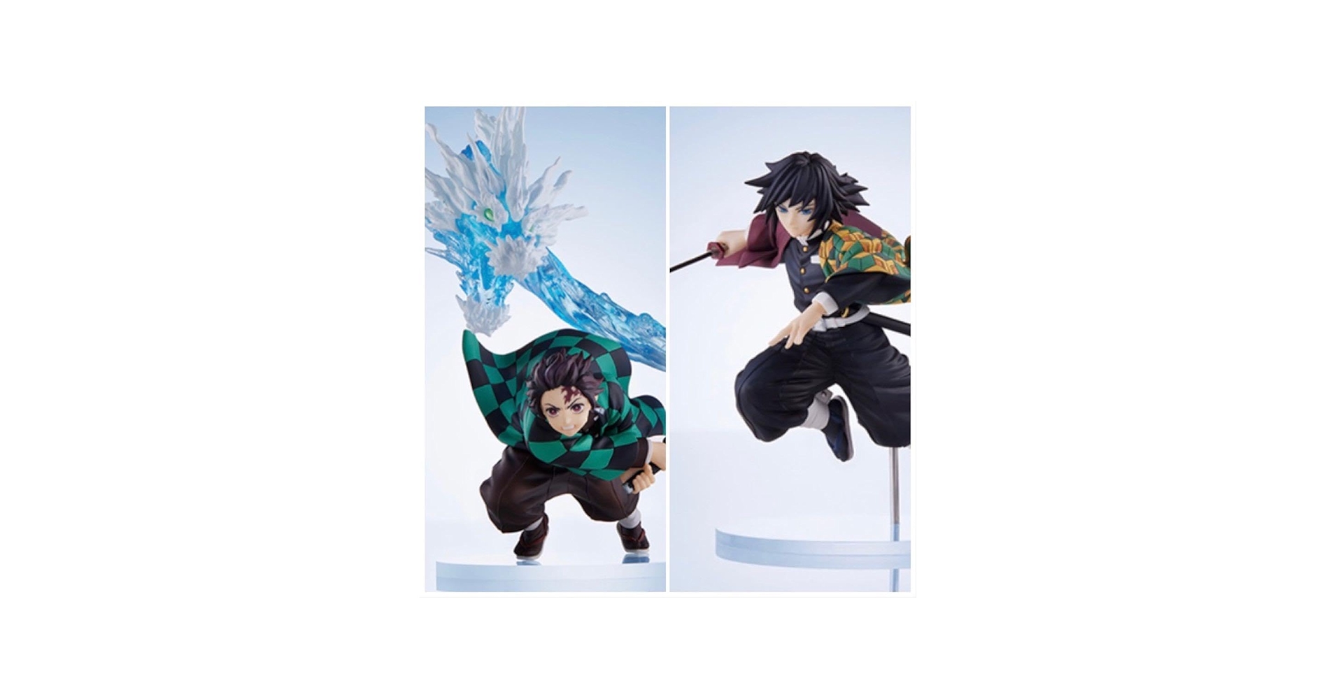 Amazon.co.jp: 鬼 滅 冨岡義勇 竈門炭治郎 フィギュア ConoFig : ホビー