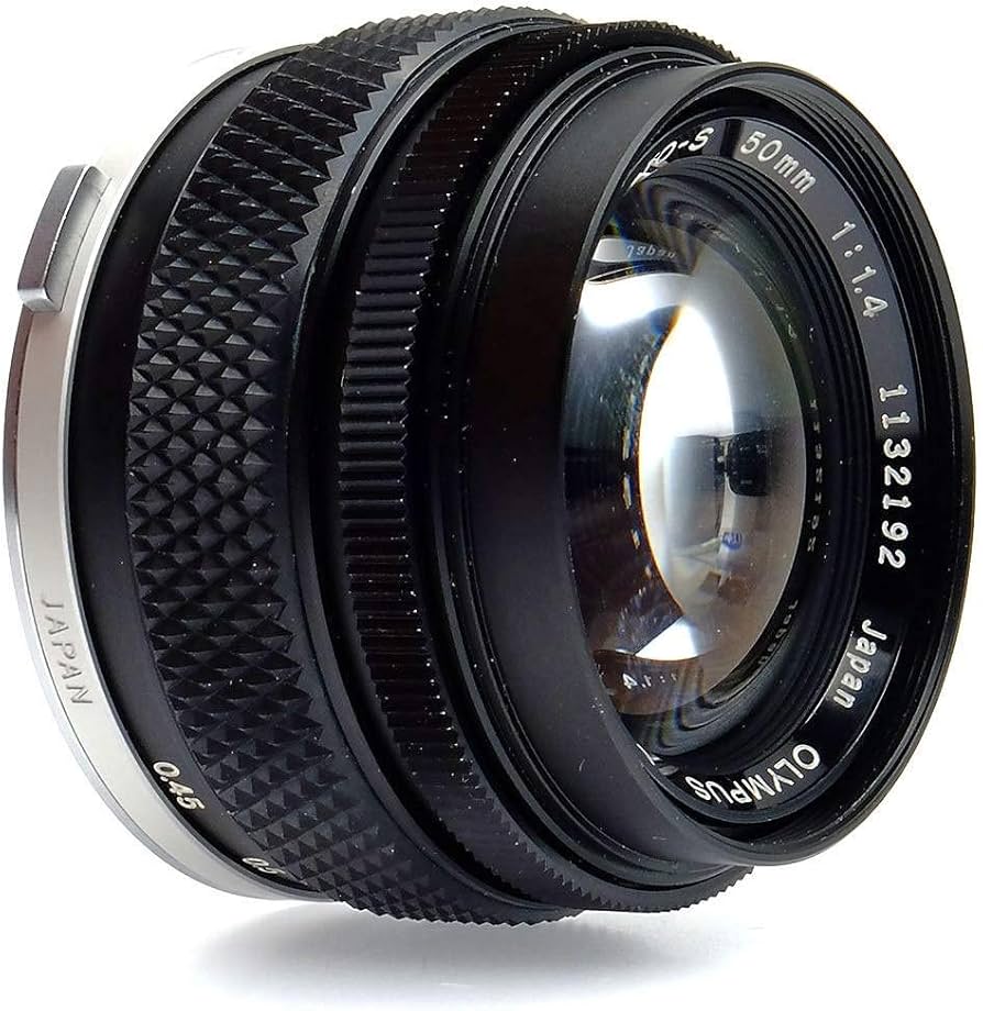 Olympus 50mm f/1.4 Manual Focus Auto-S Zuiko Lens for OM Series