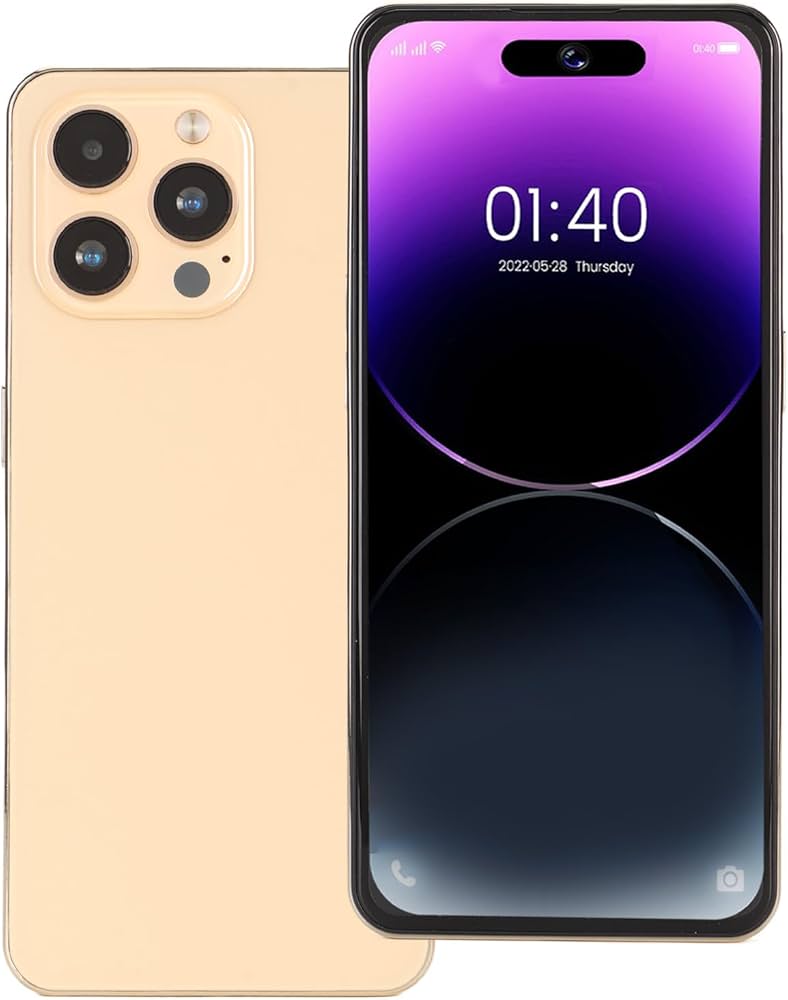 Amazon | I15 Pro Maxスマートフォン、6.6インチHD 3Gロック解除携帯