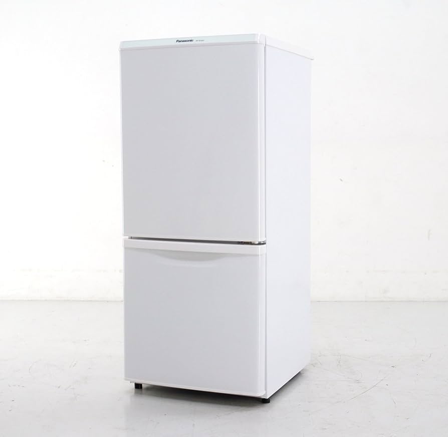 Amazon | Panasonic 137L 2ドア冷蔵庫NR-TB146W-HG 右開き