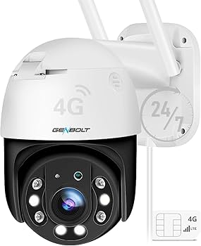 Amazon.co.jp: 【4G LTE通信】防犯カメラ ワイヤレス 屋外 GENBOLT SIM