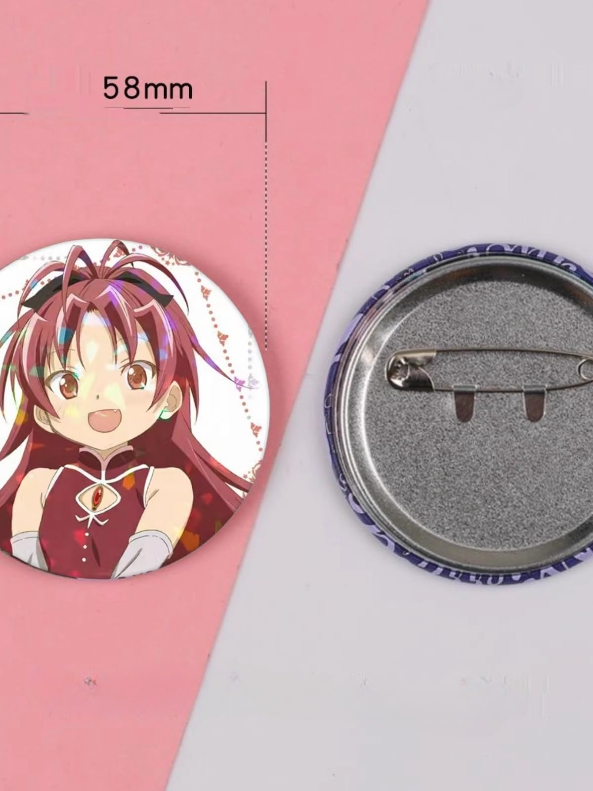 Amazon.co.jp: 魔法少女まどかマギカ 缶バッチ 鹿目 まどか 巴 マミ