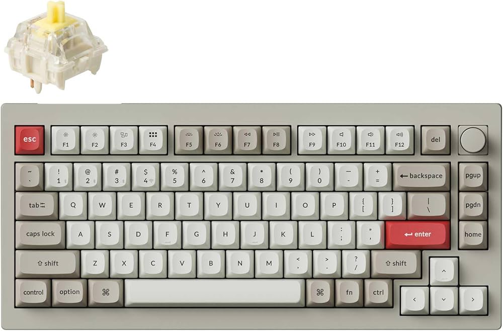 Amazon | 【国内正規品】Keychron V1 Max レトロカラー QMKワイヤレス