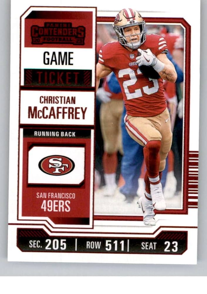 Amazon.com: 2023 Panini Contenders Game Ticket Red #87 Christian