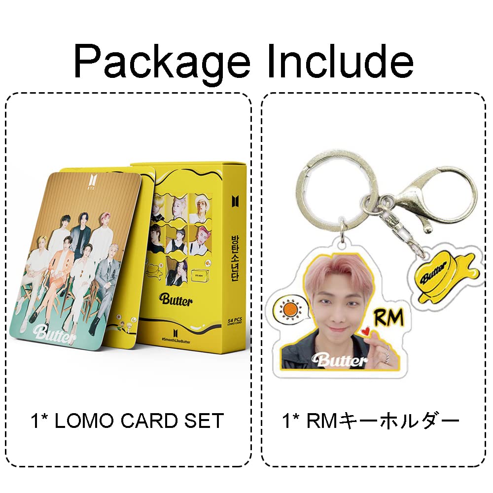 Amazon.co.jp: FOR BTS ARMY- BUTTER - LOMO CARD キーホルダー SET