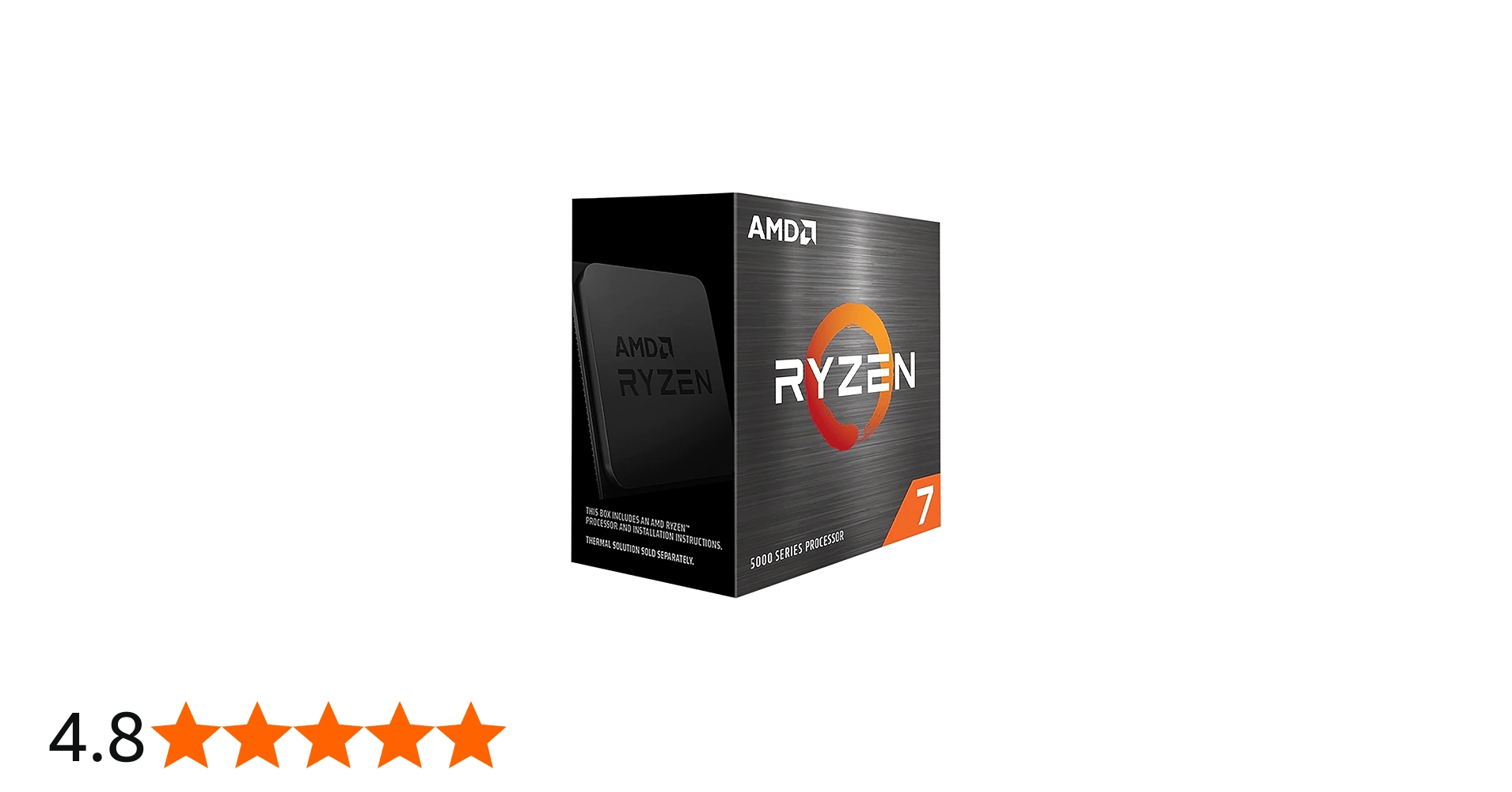Amazon | AMD Ryzen 7 5700X3D without cooler AM4 3.0GHz 8コア / 16