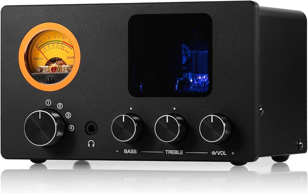 Amazon.com: ​Douk Audio Vacuum Tube Preamp: Headphone Amp with VU
