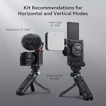 Amazon | SmallRig ZV-1F/ZV-1 II 用L型グリップ Lブラケット Sony対応