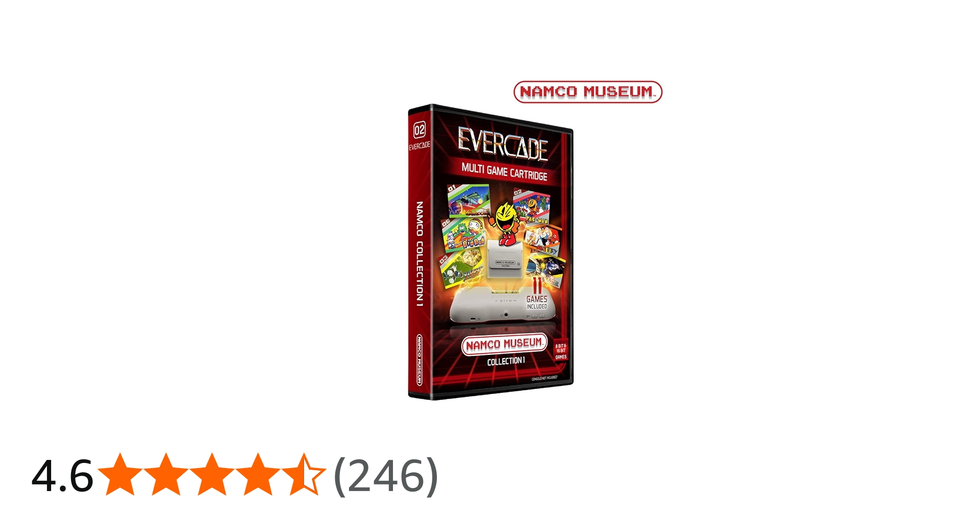 Amazon | エバーケード ナムコ カートリッジ 1 (電子ゲーム) | メガ