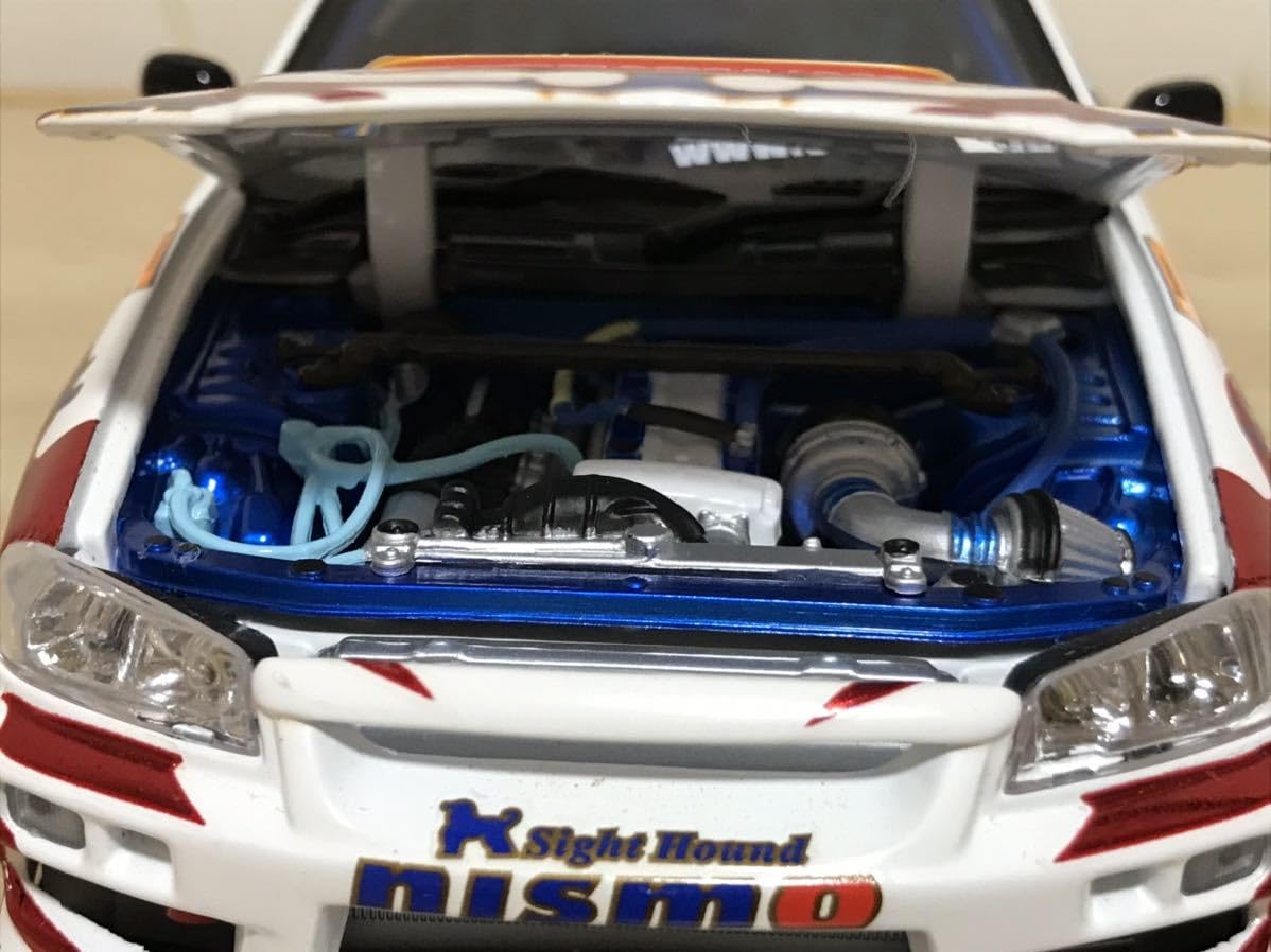 Amazon | 1/24 スカイライン ER34 ブリッツ D1 ドリフト ミニカー