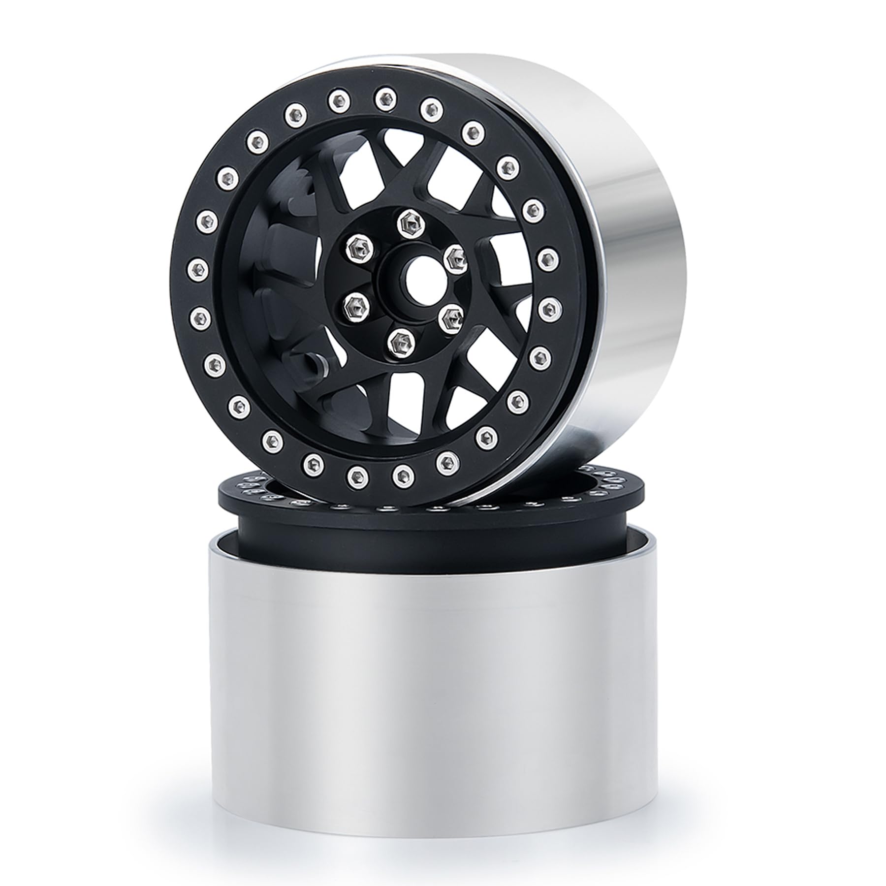 Amazon | TRX4 2.2 ビードロックホイール 4個 1/10 RCクローラー 2.2