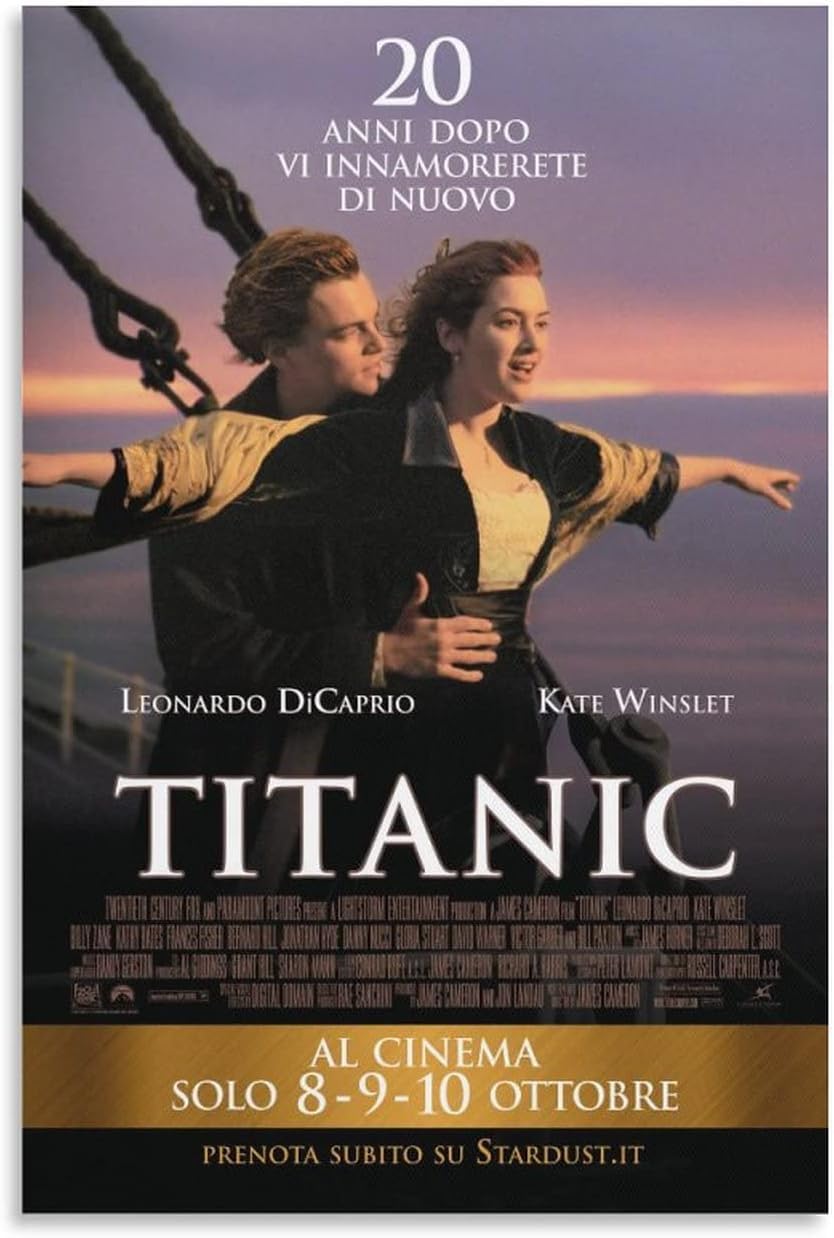 Amazon.co.jp: TITANIC タイタニック 映画 ポスター オフィス ベッド